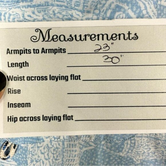 Vineyard Vines Men’s Fishing Shirt Blue Fish Print Vented Performance Medium - Picture 12 of 12